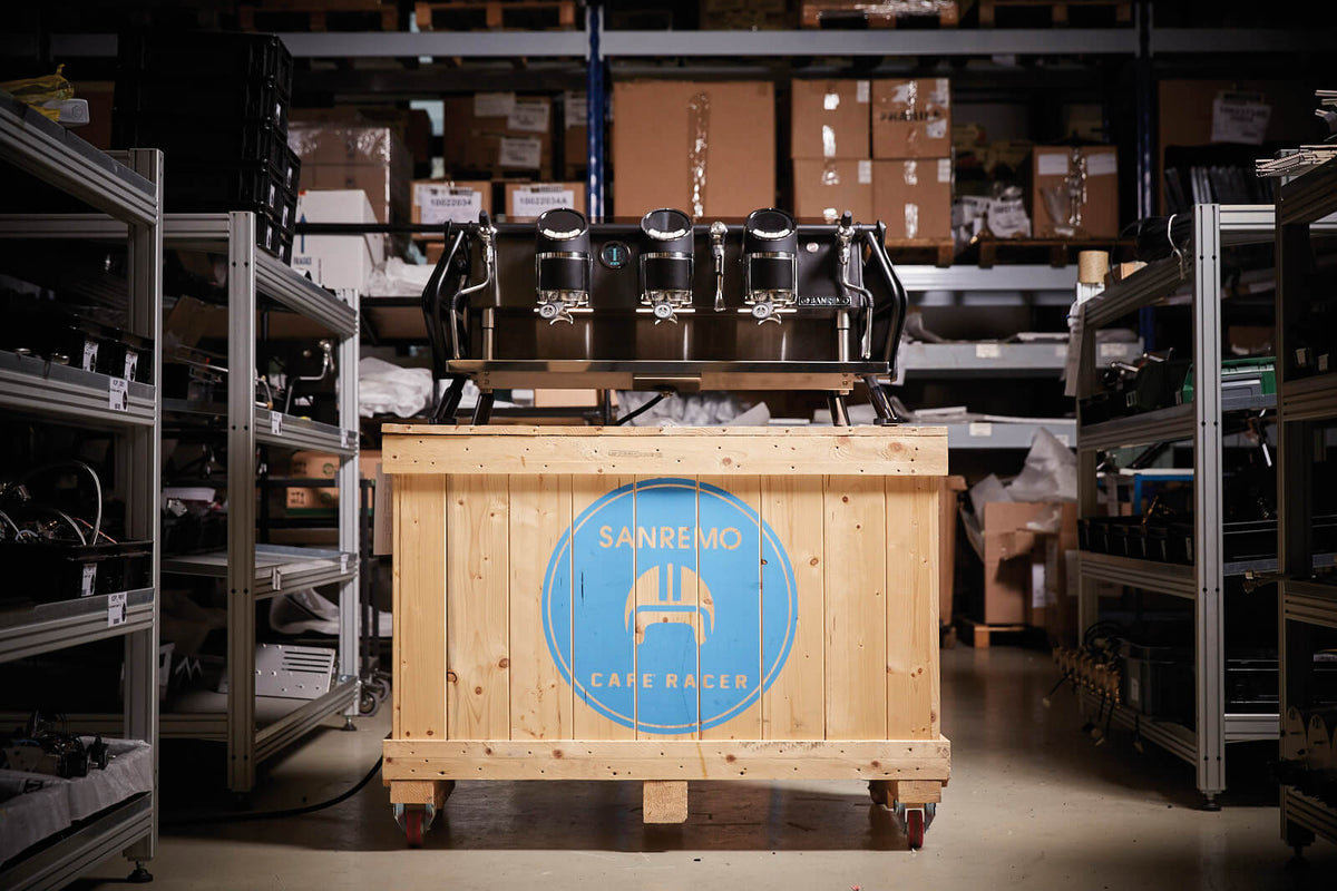 Sanremo Cafe Racer official installation view