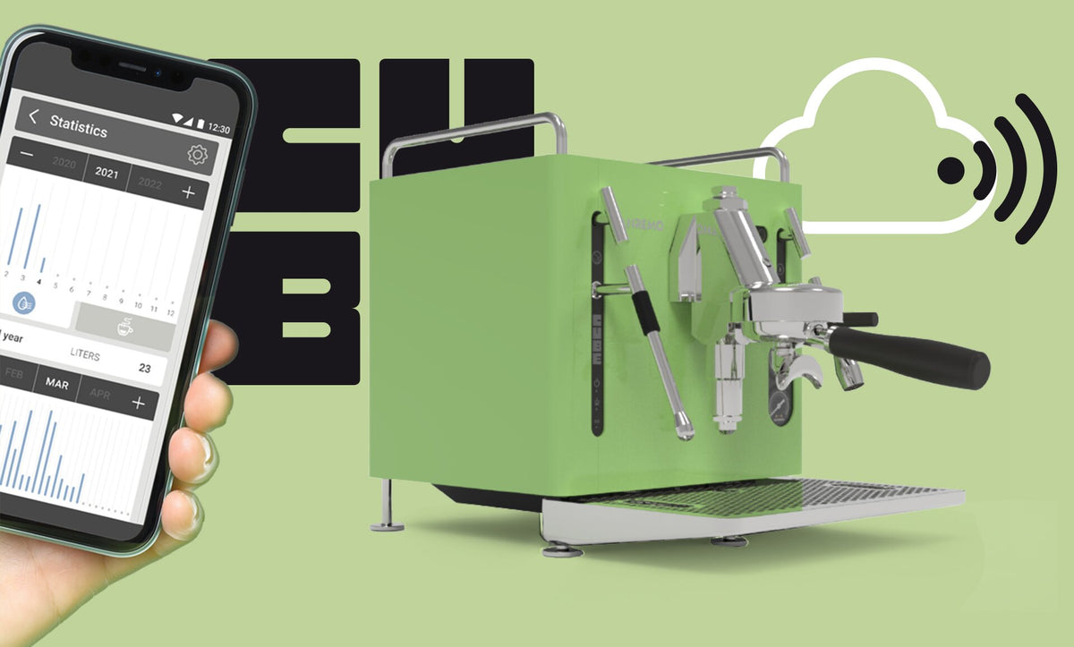 Sanremo Cube WiFi and app connectivity view