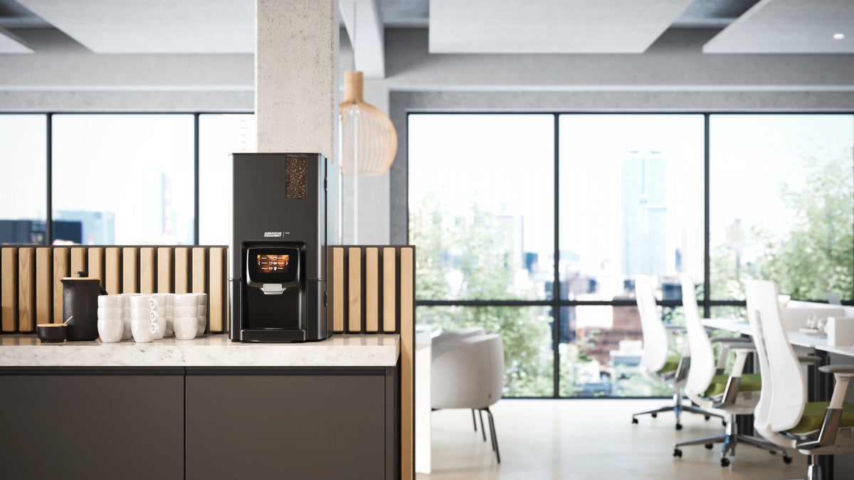 Bravilor Bonamat Sego 12 installed in a modern office refreshment area