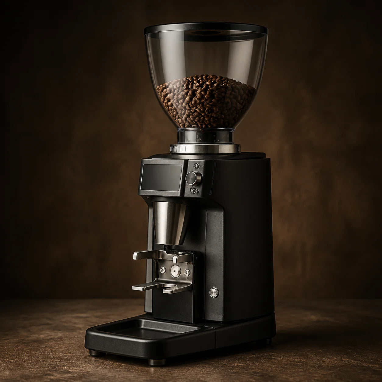 Commercial on-demand coffee grinder